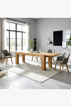 Moderný jedálenský set z masívu